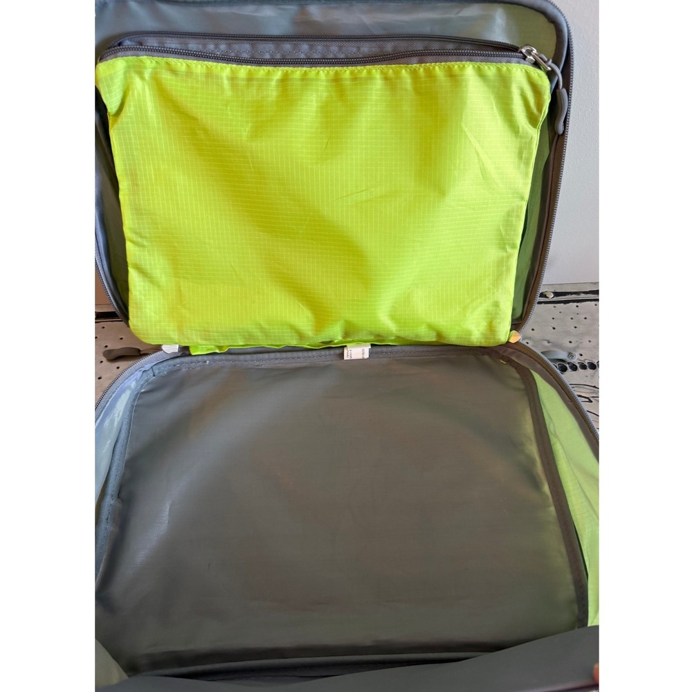 Two Neon Green Travel Bags by Travelon and Milano Series - Picture 3 of 8